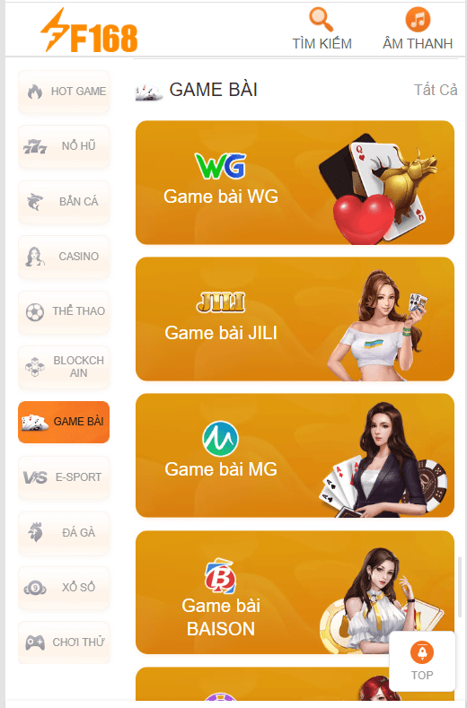 Giới thiệu về game bài F168